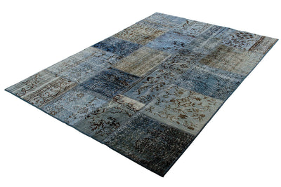 PATCHWORK GREY BLUE - CarpetLiving