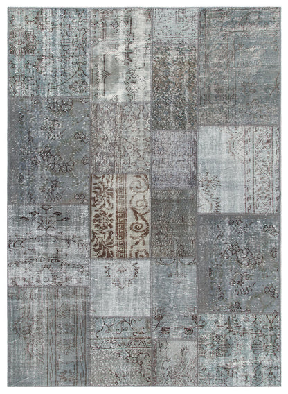 PATCHWORK MINT GREY