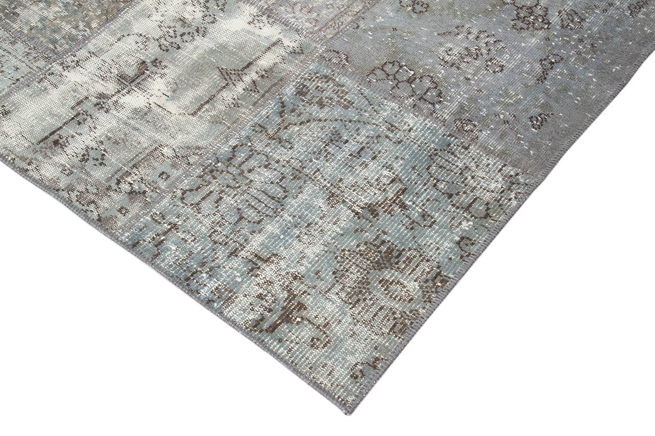 PATCHWORK MINT GREY