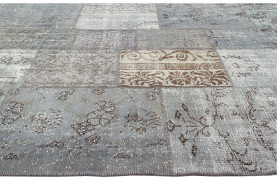 PATCHWORK MINT GREY - CarpetLiving