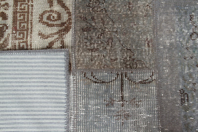 PATCHWORK MINT GREY - CarpetLiving