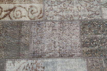 PATCHWORK MINT GREY
