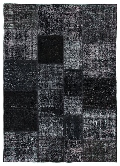 PATCHWORK BLACK GREY - CarpetLiving