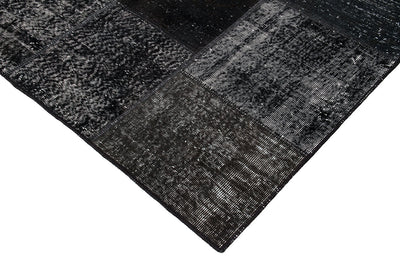 PATCHWORK BLACK GREY - CarpetLiving