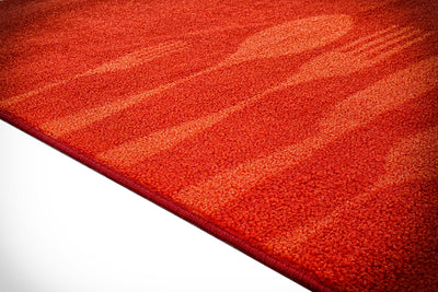 Tappeto Passatoia Rosso per la Cucina - Dinner Red - Antiscivolo - CarpetLiving