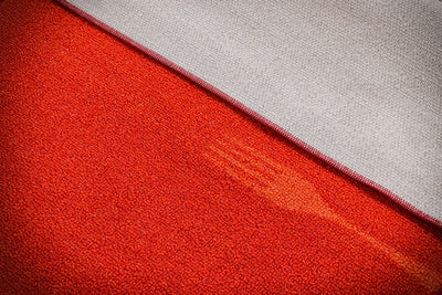 Tappeto Passatoia Rosso per la Cucina - Dinner Red - Antiscivolo - CarpetLiving