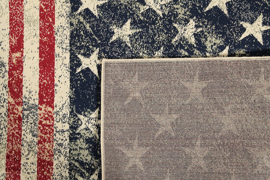 Tappetino Da Bagno I Love USA – Bandiera Patriottica 4 Luglio – Microfibra Morbida 50x81 Cm