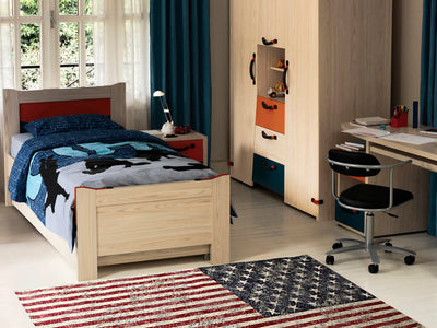 Tappeto Bandiera Stati Uniti USA - POP ROCK - Ideale per Cameretta - CarpetLiving
