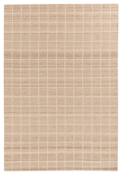 Tappeto Kilim Moderno in Lana e Cotone - Realizzato a mano - Avorio | Ideale per Soggiorno, Camera da Letto, Sala da Pranzo - CarpetLiving