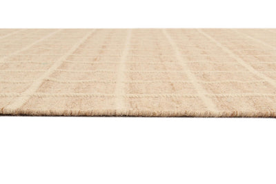 Tappeto Kilim Moderno in Lana e Cotone - Realizzato a mano - Avorio | Ideale per Soggiorno, Camera da Letto, Sala da Pranzo - CarpetLiving