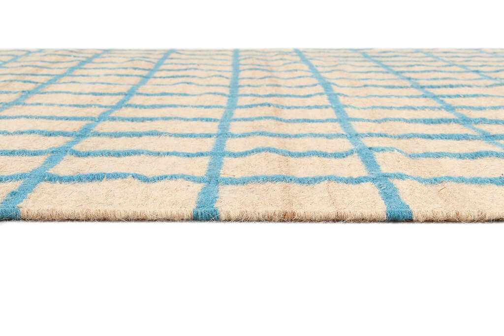 KILIM BOX LT BLUE
