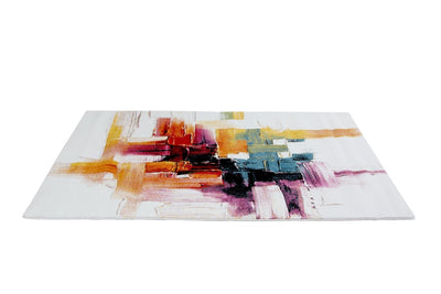 Tappeto Moderno Gallery D - Multicolore Geometrico - Antiscivolo | Ideale per Soggiorno, Camera da letto e Cameretta - CarpetLiving