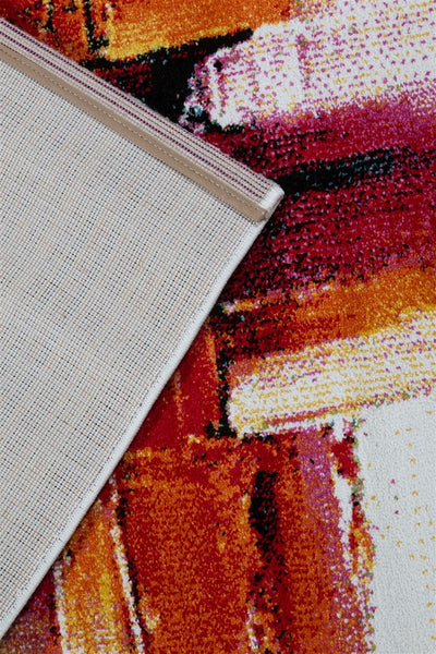 Tappeto Moderno Gallery D - Multicolore Geometrico - Antiscivolo | Ideale per Soggiorno, Camera da letto e Cameretta - CarpetLiving