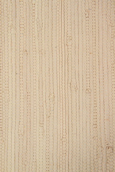 Tappeto Abano Avorio in Cotone - Lavabile in Lavatrice - Ideale per Bagno o Cucina - CarpetLiving