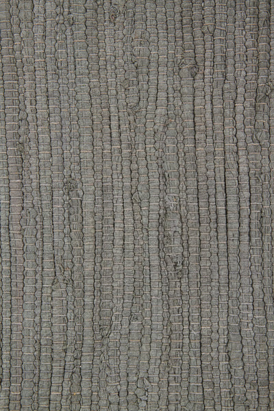 Tappeto Abano Grigio in Cotone - Lavabile in Lavatrice - Ideale per Bagno o Cucina - CarpetLiving
