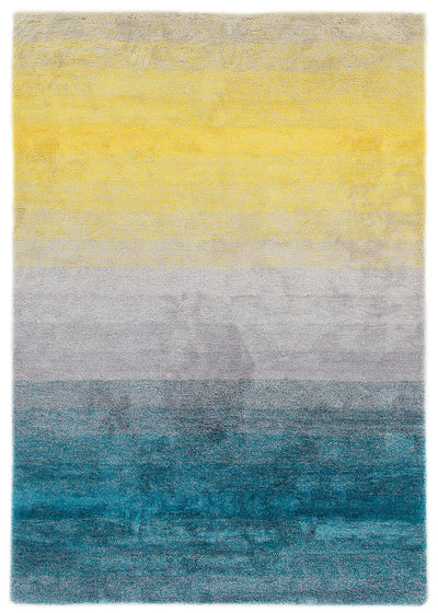 SHADING LIGHT GREY BLUE YELLOW - CarpetLiving