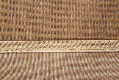 Tappeto da Esterno - Indoor/Outdoor - Beige Corda| Ideale per Terrazze, Balconi, Patio, Verande - CarpetLiving
