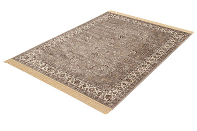Tappeto Vintage E – Viscosa Stile Orientale – Marrone Beige - CarpetLiving