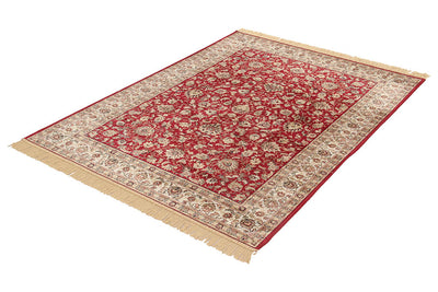 Tappeto classico Farshian Hereke 2 Red - floreale elegante - CarpetLiving