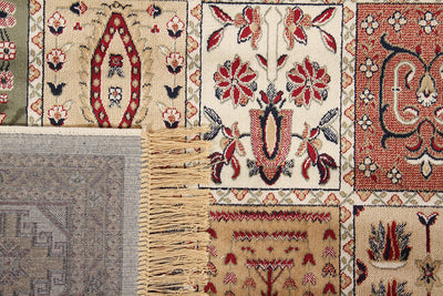 Tappeto Classico Orientale Avorio - Farshian Bachtiar Ivory - Ideale per Soggiorno, Sala da Pranzo, Camera da Letto - CarpetLiving