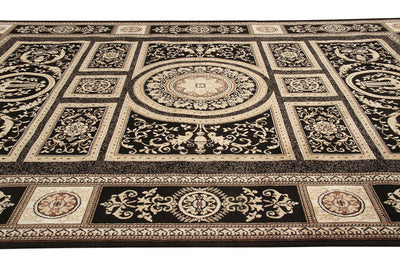 SAVONNERIE 1 BLACK - CarpetLiving