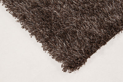 Tappeto Sheen Dark Beige Pelo Alto Morbido Elegante - CarpetLiving