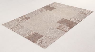 Tappeto Velluto Bordure - Soffice, Antiscivolo, per Salotto e Camera da Letto - CarpetLiving
