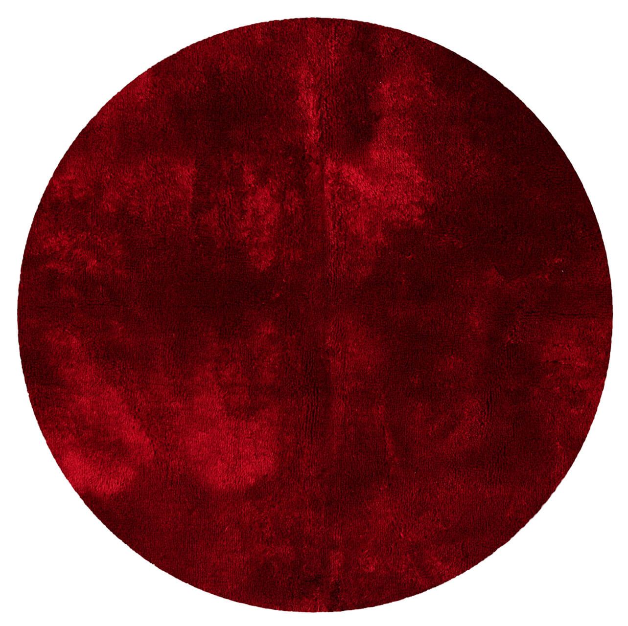 SHAGGY COCCOLE ROUND RED
