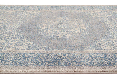 Tappeto Stile Orientale - Parma - Grigio Blu chiaro | Ideale per Soggiorno - CarpetLiving