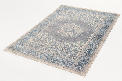 Tappeto Stile Orientale - Parma - Grigio Blu chiaro | Ideale per Soggiorno - CarpetLiving