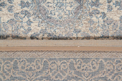 Tappeto Stile Orientale - Parma - Grigio Blu chiaro | Ideale per Soggiorno - CarpetLiving