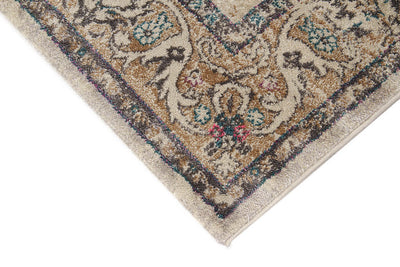 GIORGIA MEDALLION WHITE/D.BEIGE - CarpetLiving