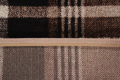 Tappeto Moderno COLORS Tartan Marrone – Design Contemporaneo - CarpetLiving
