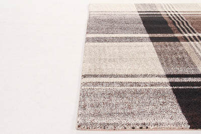 Tappeto Moderno COLORS Tartan Marrone – Design Contemporaneo - CarpetLiving