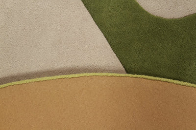 Amini Carpets - Tappeto JC-7 ISOLA Green - Rotondo 200Ø cm