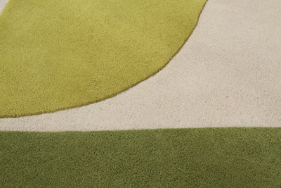 Amini Carpets - Tappeto JC-7 ISOLA Green - Rotondo 200Ø cm