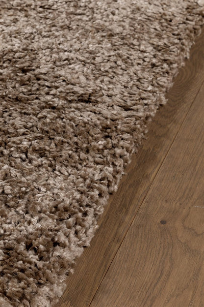 Tappeto Shaggy Oscar Beige - Tinta Unita - Morbido e Resistente | Ideale per Soggiorno e Camera da Letto