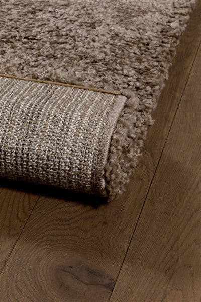 Tappeto Shaggy Oscar Beige - Tinta Unita - Morbido e Resistente | Ideale per Soggiorno e Camera da Letto