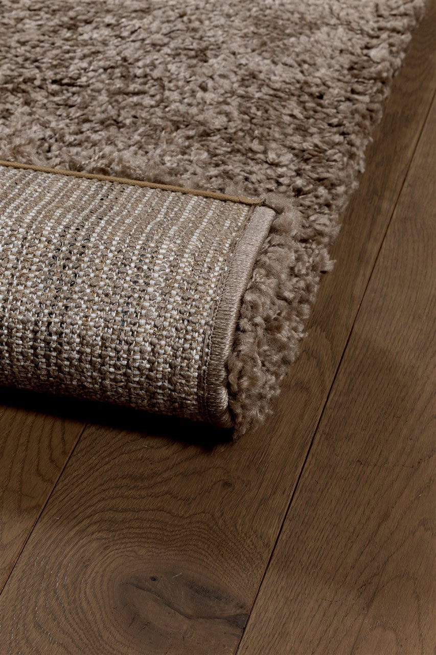 Tappeto Shaggy Oscar Beige - Tinta Unita - Morbido e Resistente | Ideale per Soggiorno e Camera da Letto