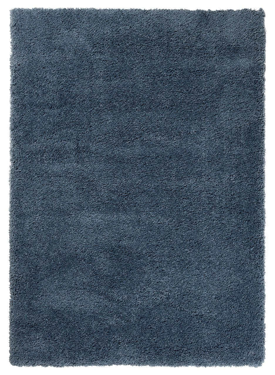 Tappeto Shaggy Oscar Turchese - Tinta Unita - Morbido e Resistente | Ideale per Soggiorno e Camera da Letto