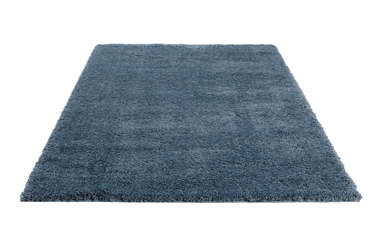 Tappeto Shaggy Oscar Turchese - Tinta Unita - Morbido e Resistente | Ideale per Soggiorno e Camera da Letto