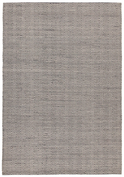 Tappeto in pura Lana RIO Nero - Tinta Unita - CarpetLiving