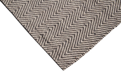 Tappeto in pura Lana RIO Nero - Tinta Unita - CarpetLiving