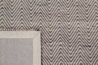 Tappeto in pura Lana RIO Nero - Tinta Unita - CarpetLiving