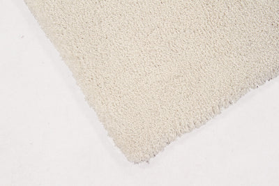 Tappeto Shaggy Desio - Avorio - Morbido e Resistente - Tinta Unita | Ideale per Soggiorno e Camera da Letto - CarpetLiving