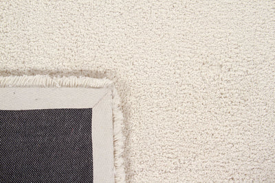Tappeto Shaggy Desio - Avorio - Morbido e Resistente - Tinta Unita | Ideale per Soggiorno e Camera da Letto - CarpetLiving