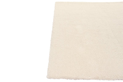 Tappeto Shaggy Desio - Avorio - Morbido e Resistente - Tinta Unita | Ideale per Soggiorno e Camera da Letto - CarpetLiving