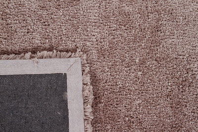 Tappeto Shaggy Desio - Taupe - Morbido e Resistente - Tinta Unita | Ideale per Soggiorno e Camera da Letto - CarpetLiving