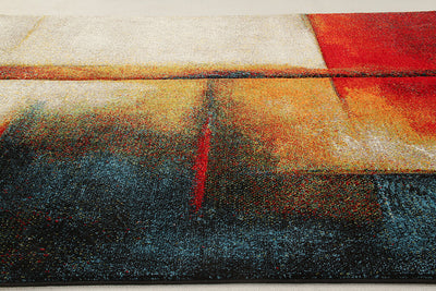 Tappeto Moderno Gallery G - Multicolore Geometrico - Antiscivolo | Ideale per Soggiorno, Camera da letto e Cameretta - CarpetLiving