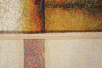 Tappeto Moderno Gallery G - Multicolore Geometrico - Antiscivolo | Ideale per Soggiorno, Camera da letto e Cameretta - CarpetLiving